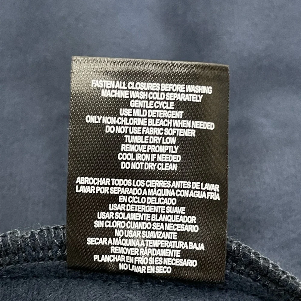 32 Degrees Dark Navy Lightweight Full-Zip soft shell Jacket size: M Gorpcore - Picture 9 of 10